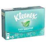 Kleenex Easy Breathe tissues 6 pack, UK version