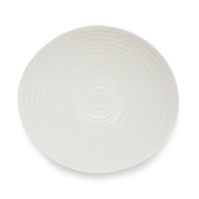 Portmeirion white porcelain salad bowl 33cm (British brand)