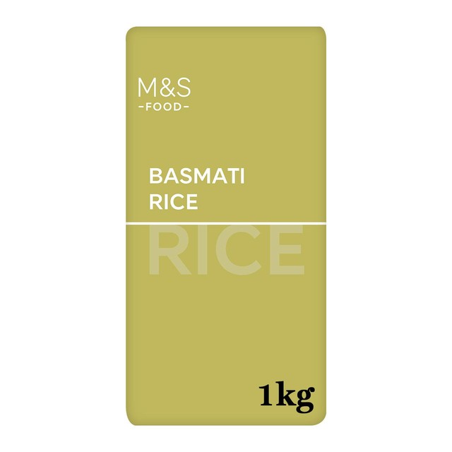 M&S basmati rice 1kg, imported from the UK