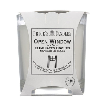 M&S Price's Candles Open Window Odour Eliminating Jar Candle 83mm x 74mm- Buy online at McGrocer