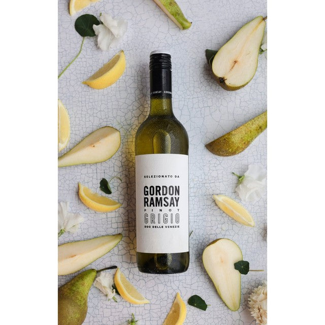 Gordon Ramsay Pinot Grigio White Wine 75cl, UK version