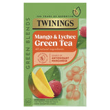 Twinings mango and lychee green tea 20 teabags (British brand)