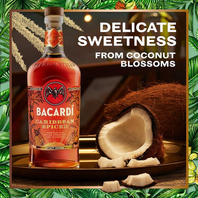 M&S Bacardi Caribbean Spiced Premium Rum 70cl- Buy online at McGrocer