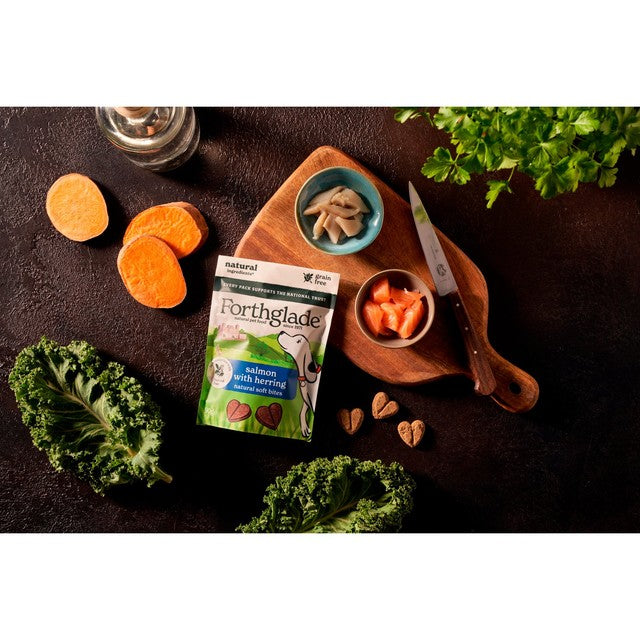 Forthglade dog treats salmon with herring 90g - British product