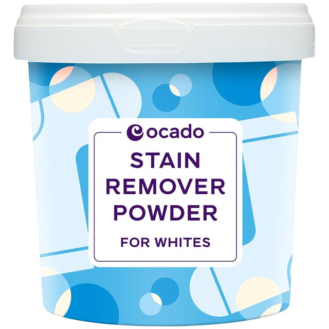 Ocado stain remover powder for whites 1kg, imported from the UK