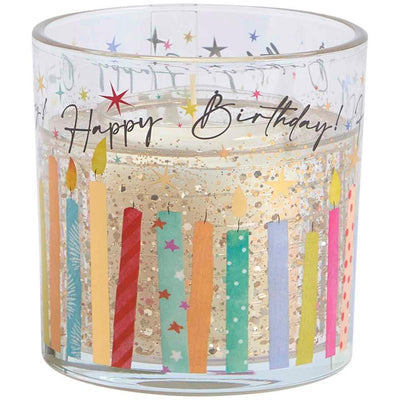 M&S M&S Happy Birthday Light Up Candle Multi Novelty Candle- Buy online at McGrocer