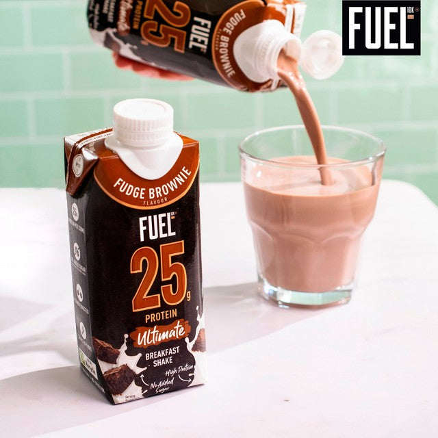 FUEL10K Fudge Brownie breakfast shake 330ml - British product