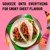 Gran Luchito pineapple chipotle squeezy sauce 260g, UK version