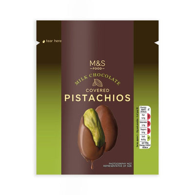 فستق بالشوكولاتة بالحليب من M&S