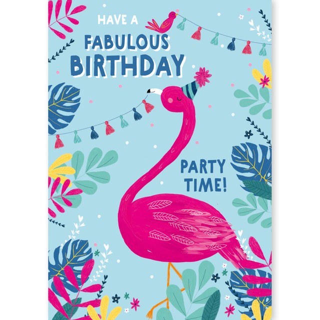 Abacus children's birthday cards mixed designs 10 per pack - British product
