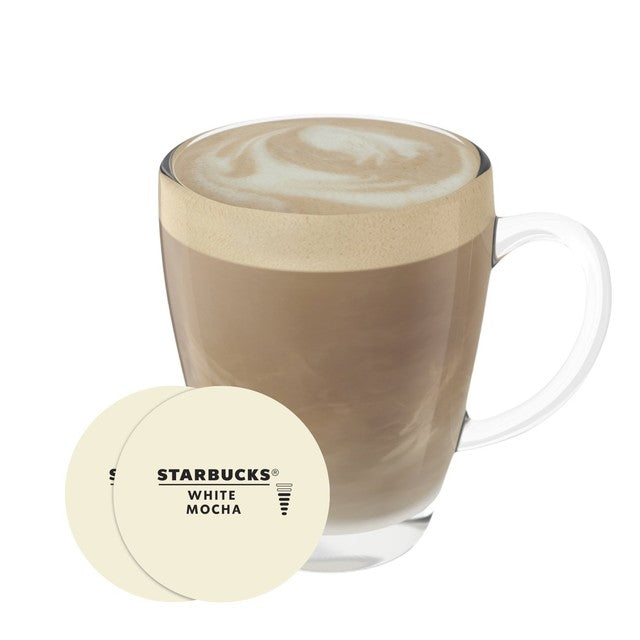 Starbucks White Mocha Dolce Gusto drink mix 6 drinks (British brand)