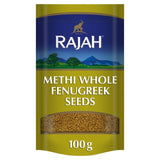 Rajah whole fenugreek seeds 100g, imported from the UK