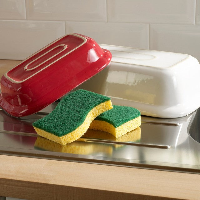 Spontex heavy duty sponge scourer (British brand)