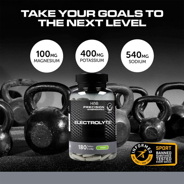 Holland & Barrett electrolyte tablets 180 tablets, UK version