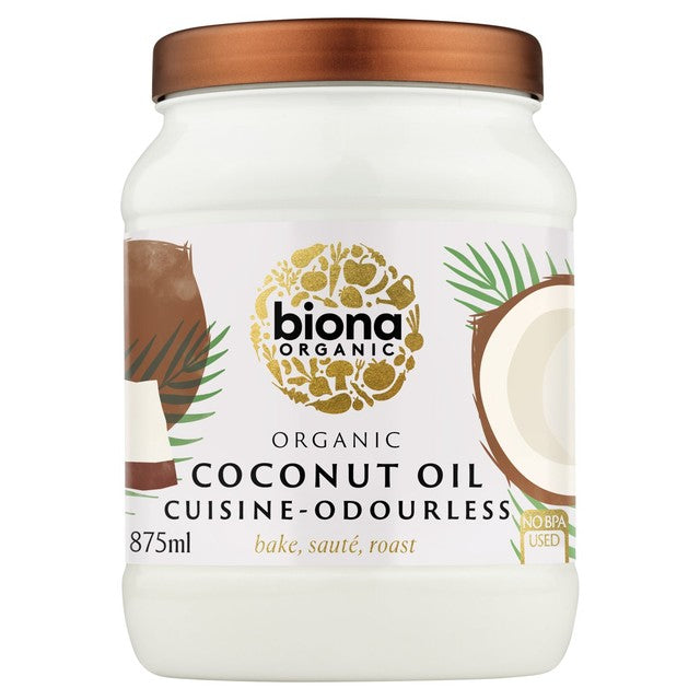 Biona coconut oil cuisine 800ml - British product
