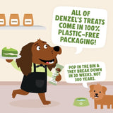 Denzel's pistachio cheesecake soft-baked dog treat bars 60g - British product