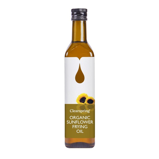 Clearspring Sunflower Frying Oil 500ml - British product