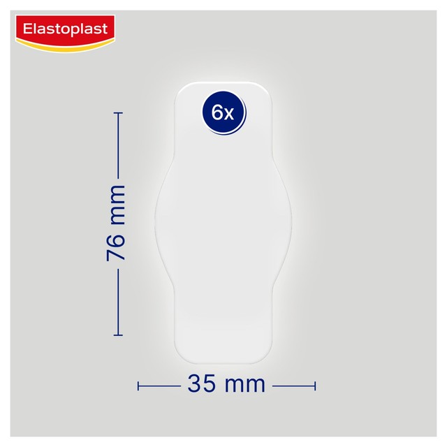 Elastoplast Second Skin plasters pack of 6 - British product