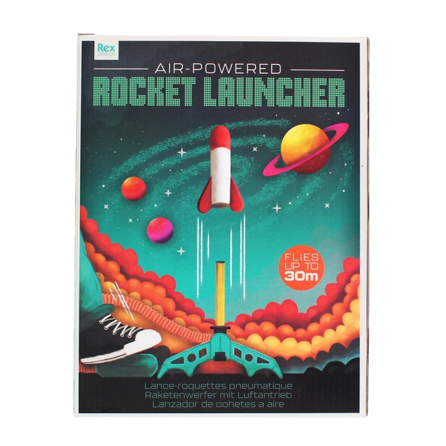 Rex London rocket set with foam rockets - British product