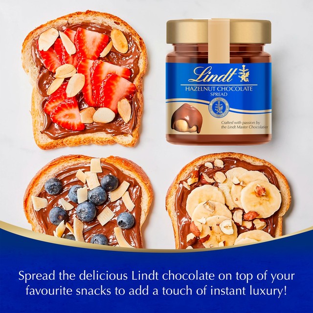 Lindt hazelnut chocolate spread 200g, UK version