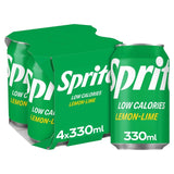 Sprite lemon lime soft drink 4 x 330ml (British brand)