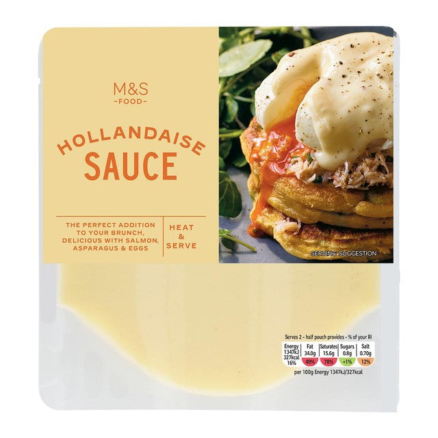 M&S Hollandaise sauce 200g, imported from the UK