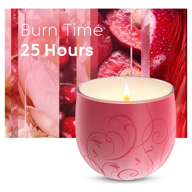 Glade scented candle Floral Cherries 108g - British product