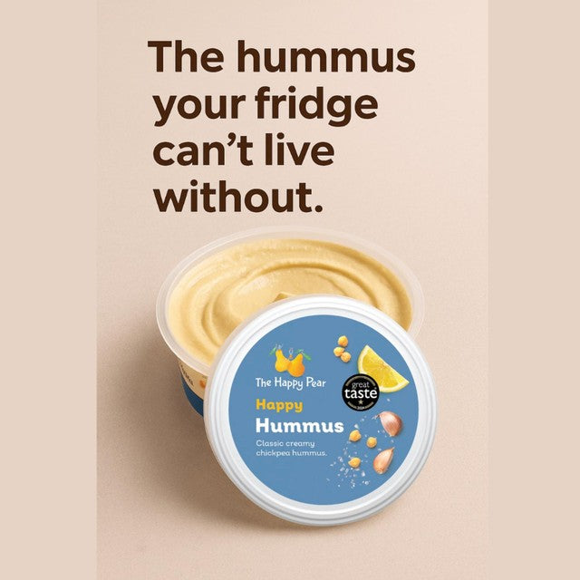 The Happy Pear Happy Hummus creamy chickpea dip 150g, UK version