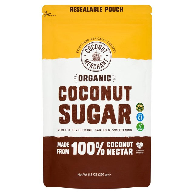Coconut Merchant organic coconut sugar 250g - British product