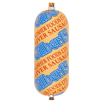 Gilberts Cooked Beef Liver Sausage with Onions 227g