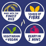 Tilda Wholegrain Basmati Microwave Rice 250g (British brand)