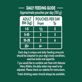 Natures Menu Country Hunter Beef wet dog food 6 x 150g pouches, imported from the UK
