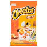 Cheetos cheese flavoured corn snacks bag, imported from the UK