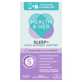 Health & Her Sleep Support Multinutrient Capsules, 30-Day Supply, UK version
