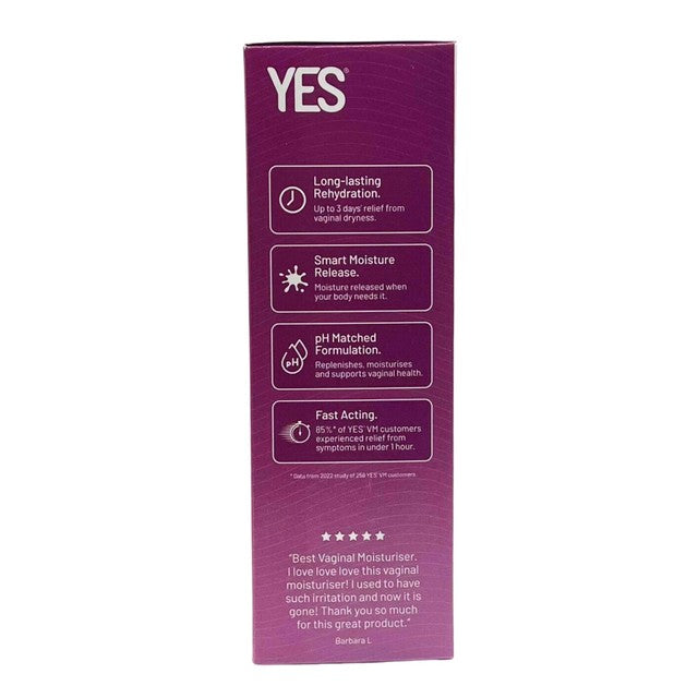 Yes vaginal moisturiser 100ml (British brand)