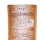 Lumara wholewheat ghee crisps Carrom seed hing 150g, UK version