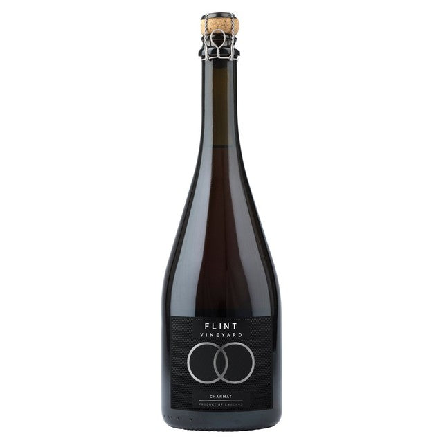 Flint Vineyard Charmat English sparkling white wine, UK version