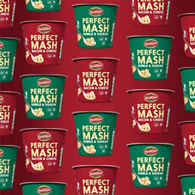 Idahoan bacon and cheese mash pot 55g, UK version