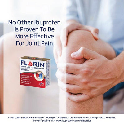 M&S Flarin Joint & Muscular Pain Relief 200mg Capsules - تسوق عبر الإنترنت في McGrocer