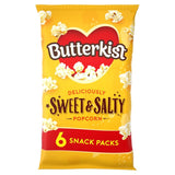 Butterkist sweet & salty popcorn multipack 6 x 12g - British product