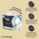 Vital Baby Microwave Sterilising Bags 5 Pack (British brand)