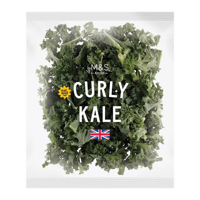 M&S kale 125g, UK version