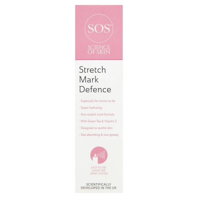 Science of Skin Stretch Mark Defence maternity skincare spray 150ml (British brand)