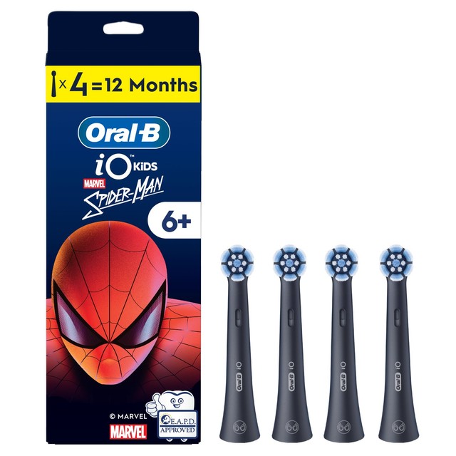 Oral-B Spiderman replacement toothbrush heads, UK version