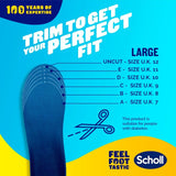 Scholl Gel Activ Trainer Insoles Large (British brand)
