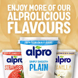 Alpro Sojajoghurt-Alternative mit Vanillegeschmack, 500 g – Britisches Produkt