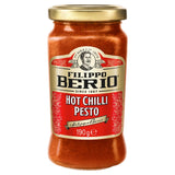 Filippo Berio hot chilli pesto sauce 190g - British product