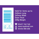 Royal Mail 1st Class Standard Size Stamps 8 Pack - British product