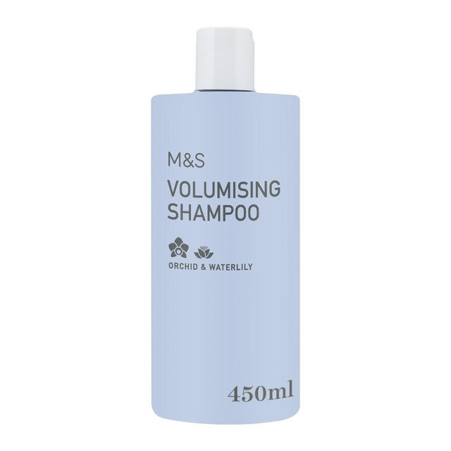 M&S Volumising Shampoo Orchid & Waterlily 450ml, imported from the UK
