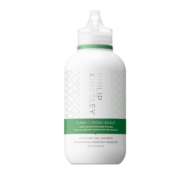 Philip Kingsley flaky itchy scalp hydrating curl anti-dandruff shampoo 250ml, imported from the UK